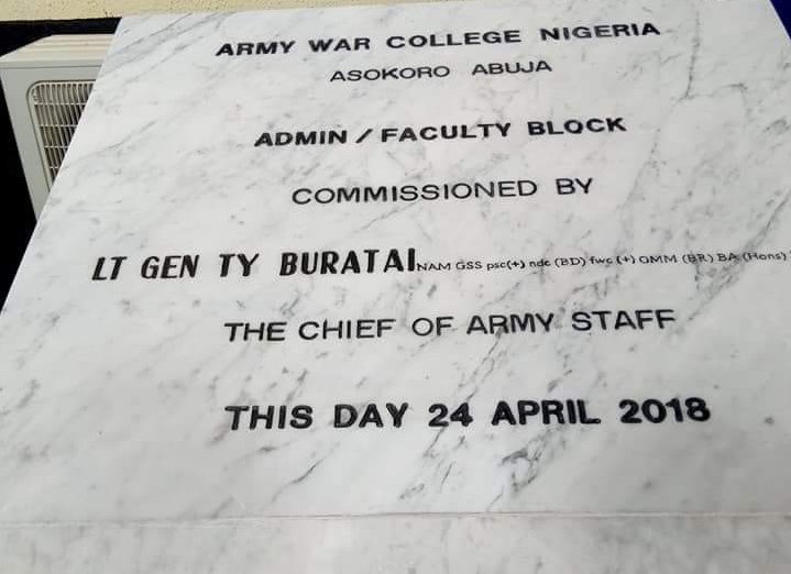 CHIEF OF ARMY STAFF COMMISSIONS WAR COLLEGE NIGERIA COMPLEX Post Image 1 | Forum - My Exam Point