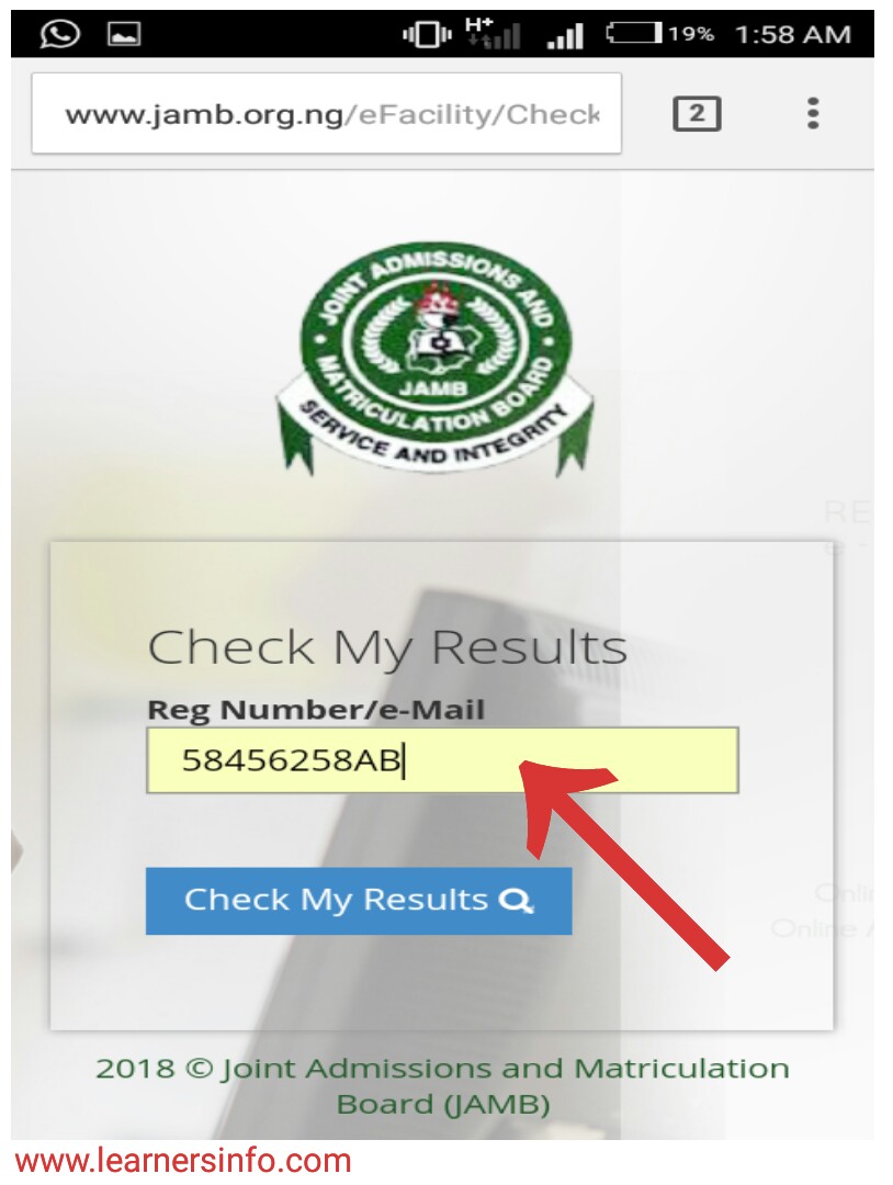 HOW TO CHECK YOUR 2018 UTME EXAMINATION RESULT Post Image 1 | Forum - My Exam Point